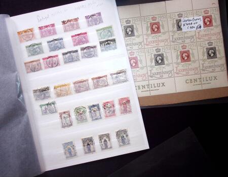 1852-1950, Fascinating all-world selection on stockcards,