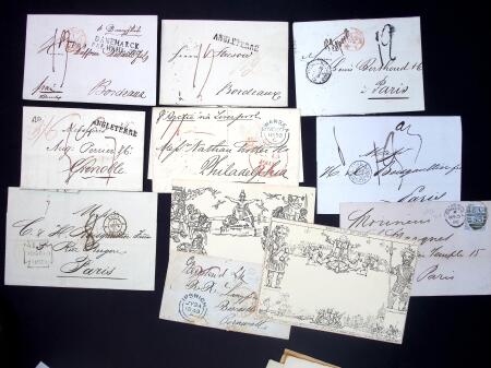 1855-1950, Lot of 150 covers from a range of countries,