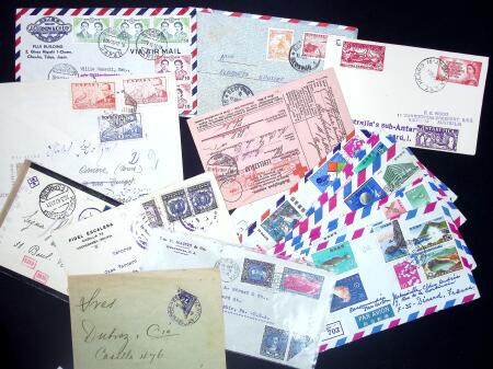 1855-1950, Lot of 150 covers from a range of countries,