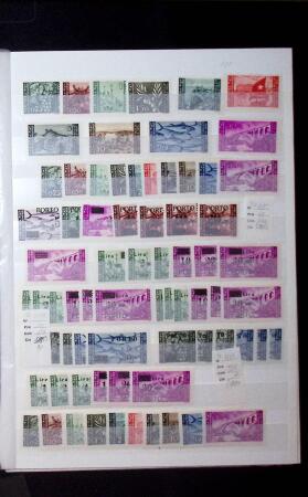 1920-50, Attractive selection on stockpages of Montenegro,