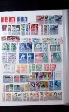 1920-50, Attractive selection on stockpages of Montenegro,