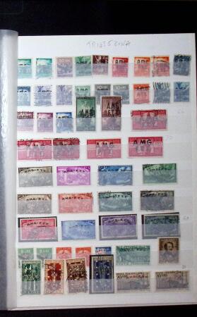 1920-50, Attractive selection on stockpages of Montenegro,