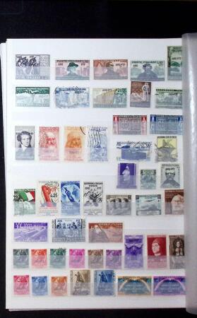 1920-50, Attractive selection on stockpages of Montenegro,