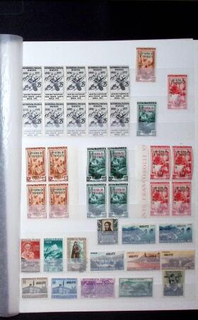 1920-50, Attractive selection on stockpages of Montenegro,