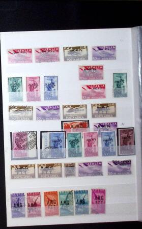 1920-50, Attractive selection on stockpages of Montenegro,