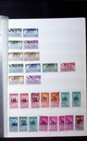 1920-50, Attractive selection on stockpages of Montenegro,