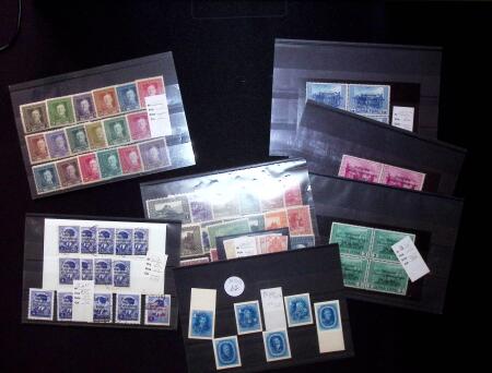 1920-50, Attractive selection on stockpages of Montenegro,