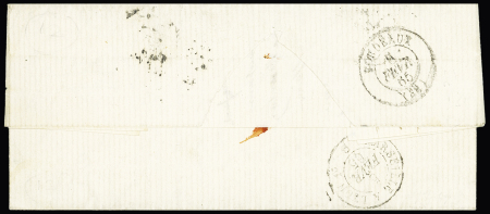 N°22   OBL GC 2387 + T15 "Monaco (87)" (1865) + boite