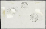 N°25, 5 pièces + n°28A, 2 pièces, OBL GC 262