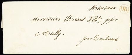 50 HAUTE-MARNE Lettre datée Wassy 24.03.1851 avec
