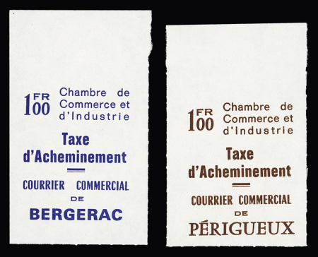 N° 31 (Maury) Bergerac 1974 1f bleu s. blanc et n°33