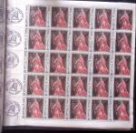 1961-1974 Collection de feuille entière CFA,  en 2