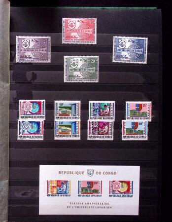 1948-1966 Collection du Congo obl et neuf, avec une