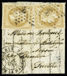 N° 28B 2   pièces, OBL étoile + CAD "Paris PL.