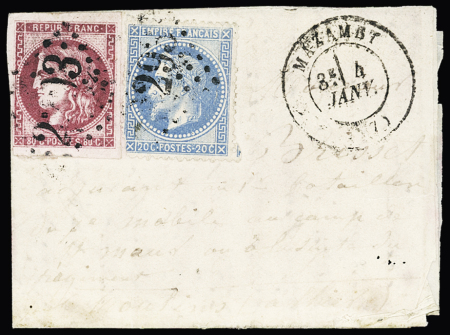 N°29 +   49 OBL GC 2293 + T17 "Mazamet (77)" Tarn