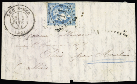 N°45
   OBL GC 2111 + T17 "Luc-s-Mer (13)" Calvados