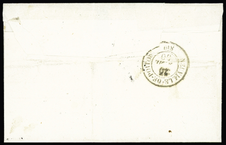 N°3 OBL grille + CAD type 15 "Poitiers" (1850)