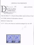 Taxe N° 11b 40c. s. 10c. violet, exceptionnelle variété