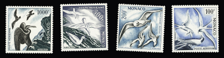 PA N° 55/58, oiseaux de mer, neuf sans trace de charnière.