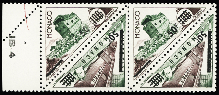 N° 471/472e, variété surcharge effacé se tenant