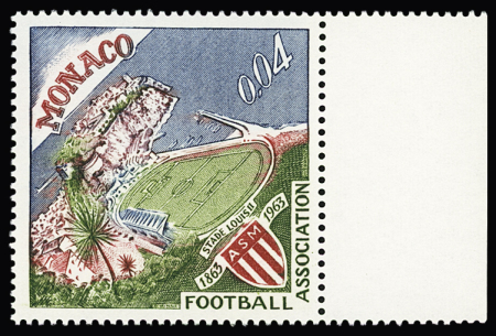 N° 623A 4c. sans foulage, Non émis avec bdf, neuf