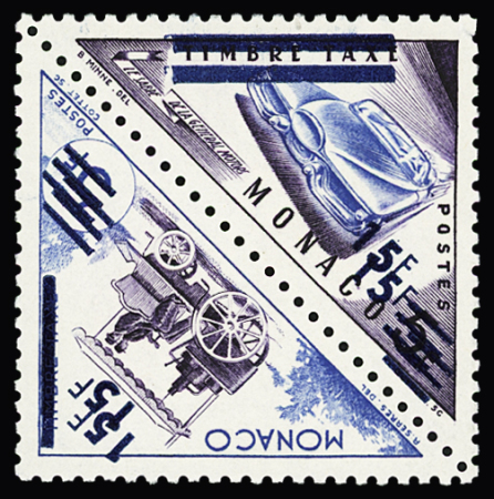 N° 461/462a, variété double surcharge, neuf sans