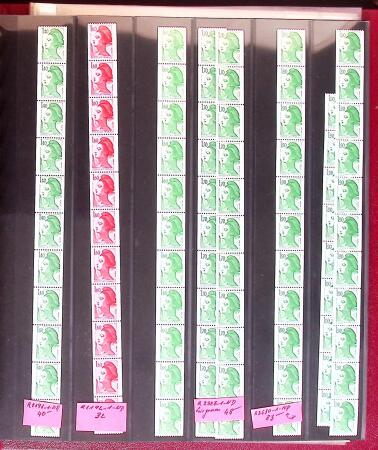 1921-1993 Collection de roulettes de France avec de