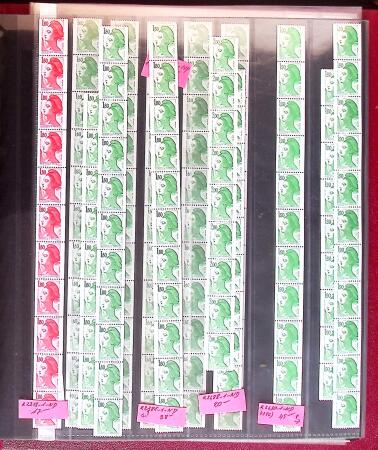 1921-1993 Collection de roulettes de France avec de