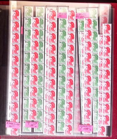 1921-1993 Collection de roulettes de France avec de