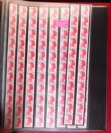 1921-1993 Collection de roulettes de France avec de