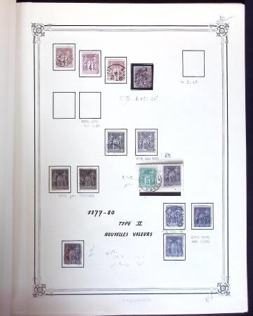1876-1900 Belle étude sur les Type Sages avec de multiples