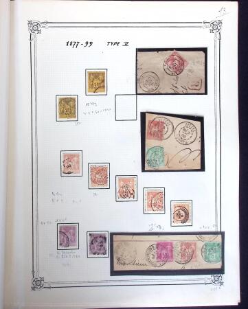 1876-1900 Belle étude sur les Type Sages avec de multiples