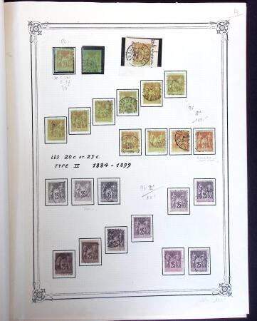 1876-1900 Belle étude sur les Type Sages avec de multiples