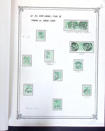 1876-1900 Belle étude sur les Type Sages avec de multiples