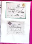 1876-1898 Belle collection en 4 classeurs de lettres