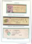 1876-1898 Belle collection en 4 classeurs de lettres