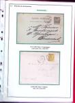 1876-1898 Belle collection en 4 classeurs de lettres