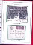 1876-1898 Belle collection en 4 classeurs de lettres