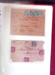 1876-1898 Belle collection en 4 classeurs de lettres