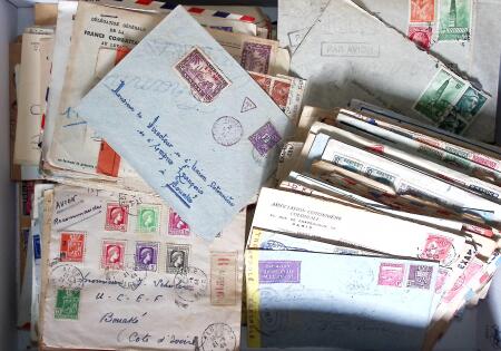 1904-1950 Family correspondence and commercial cover group with interest