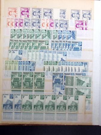1892-1949 Old-time collection in 8 stock books & miscelleanous,