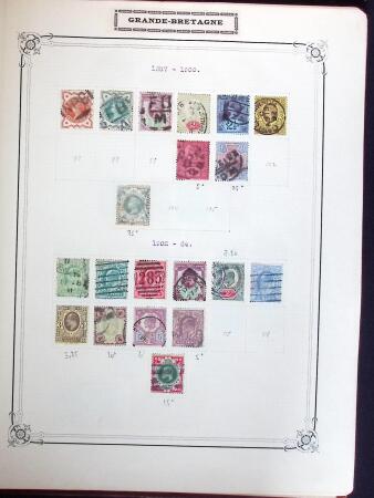 1892-1949 Old-time collection in 8 stock books & miscelleanous,