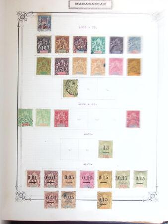 1892-1949 Old-time collection in 8 stock books & miscelleanous,