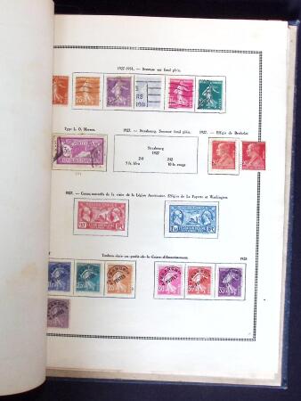1892-1949 Old-time collection in 8 stock books & miscelleanous,
