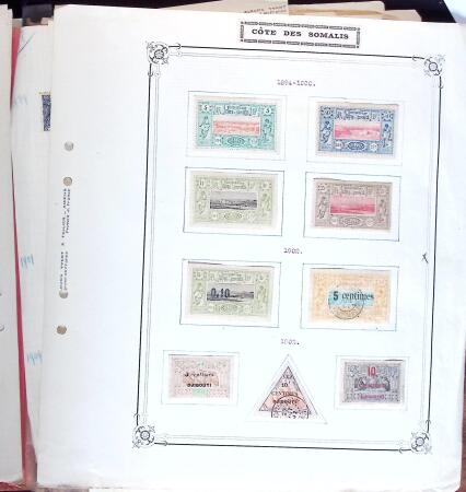 1892-1949 Old-time collection in 8 stock books & miscelleanous,