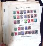 1892-1949 Old-time collection in 8 stock books & miscelleanous,