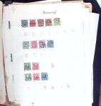 1892-1949 Old-time collection in 8 stock books & miscelleanous,