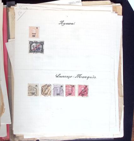 1892-1949 Old-time collection in 8 stock books & miscelleanous,