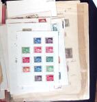 1892-1949 Old-time collection in 8 stock books & miscelleanous,