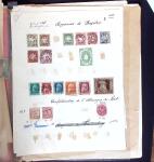 1892-1949 Old-time collection in 8 stock books & miscelleanous,